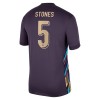 Maillot de Supporter Angleterre Stones 5 Extérieur Euro 2024 Pour Homme